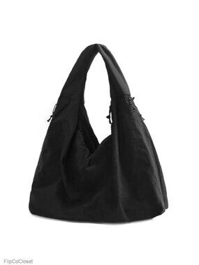 Large Nylon Hobo Shoulder Bag Casual Tote Shopper Handbag